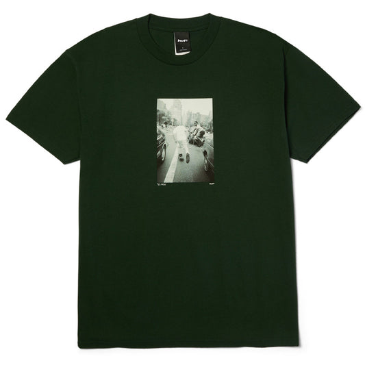 HUF Fight The Traffic T-Shirt Forest Green