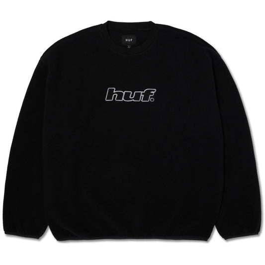 HUF H Dot Polar Fleece Sweater Black