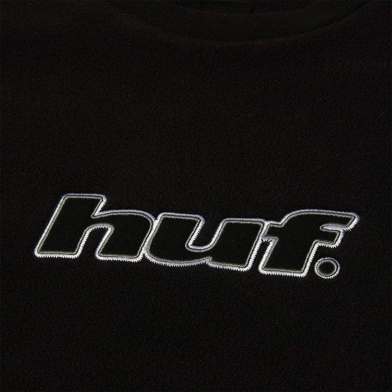 HUF H Dot Polar Fleece Sweater Black