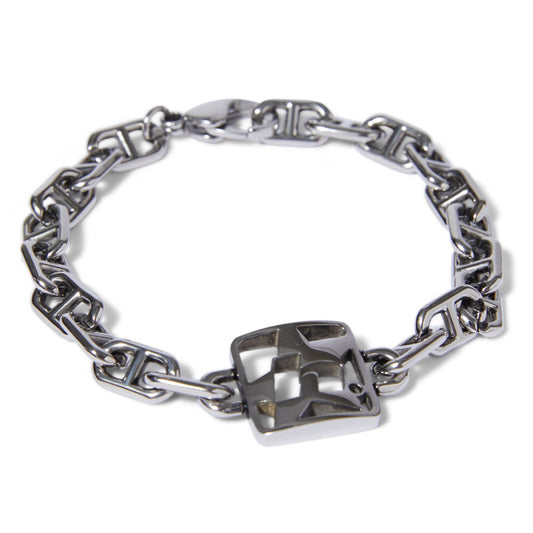 HUF H Star Bracelet Silver