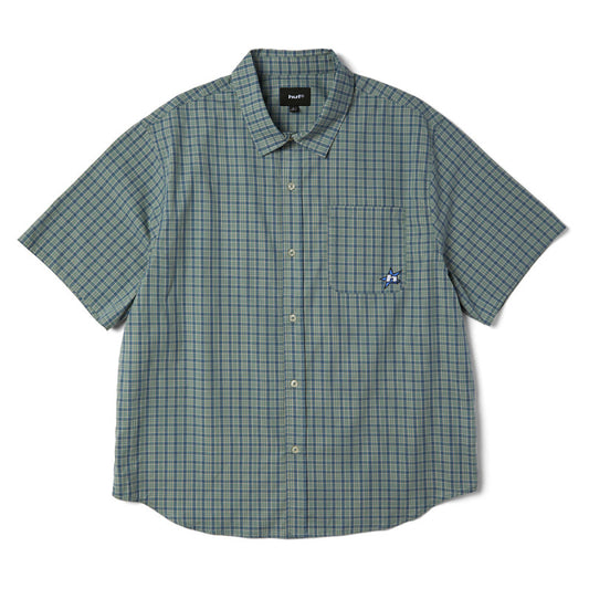 HUF H Star Plaid Shirt Marine