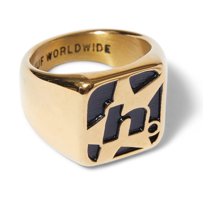 HUF H Star Ring Gold