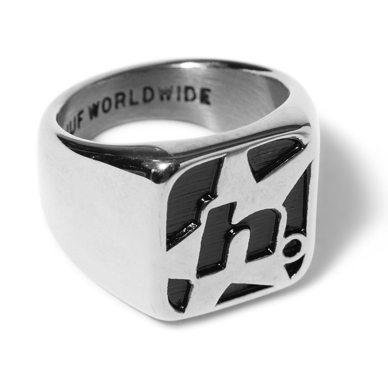 HUF H Star Ring Silver