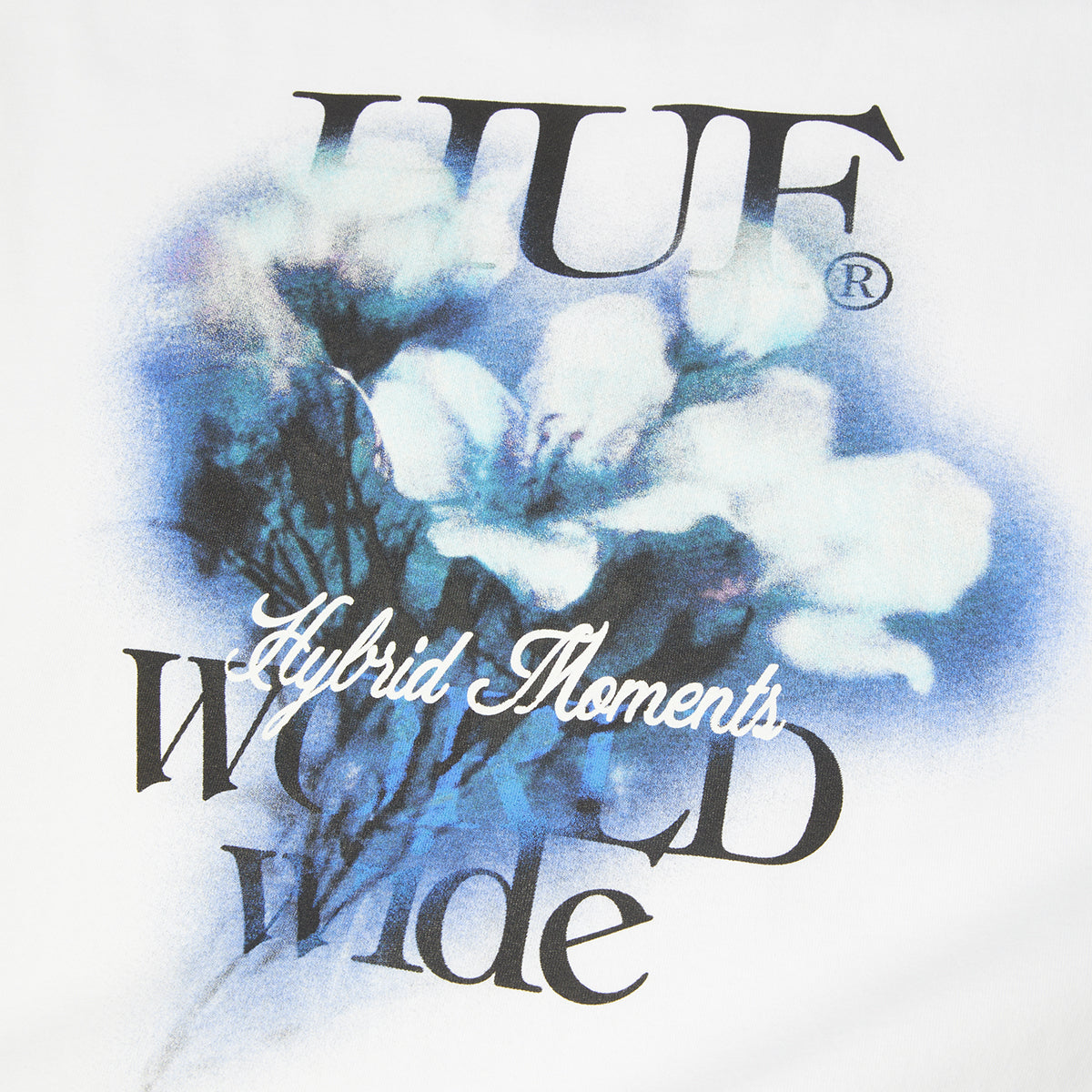 HUF Hybrid Moments T-Shirt White