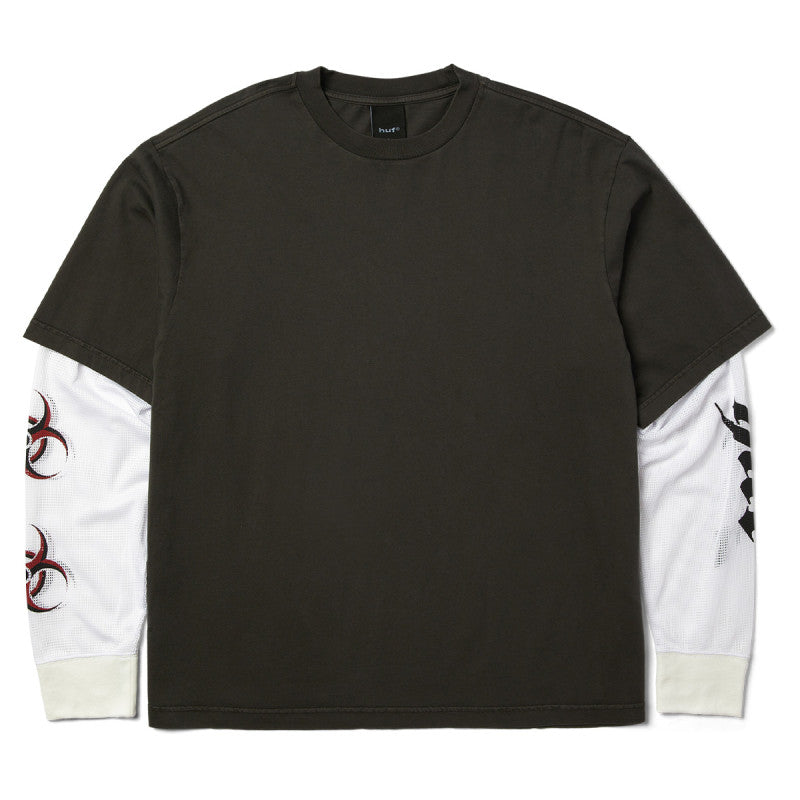 HUF Leon Double Layer Top Vintage Black