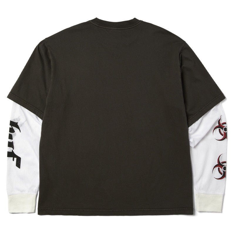 HUF Leon Double Layer Top Vintage Black