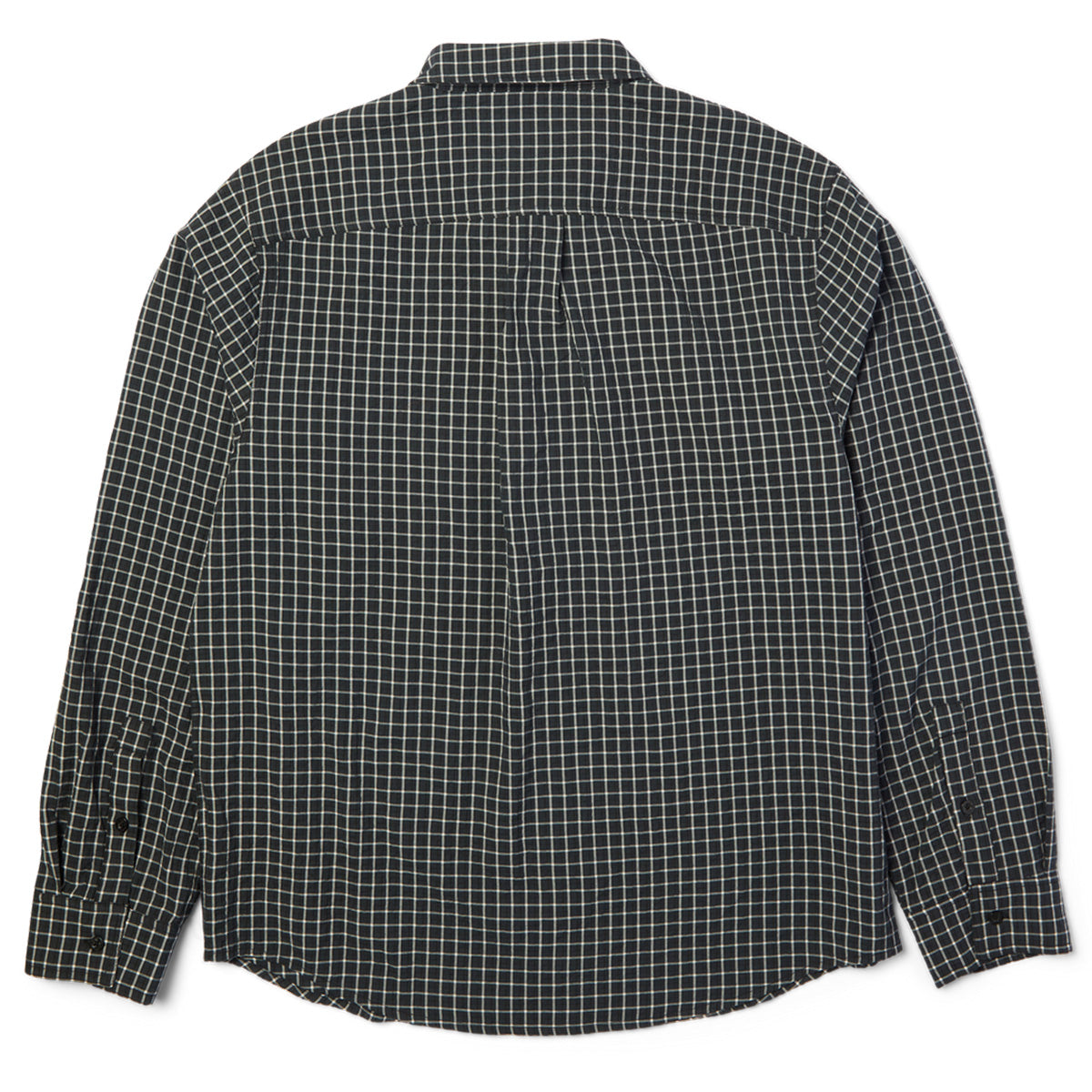 HUF Megablast Longsleeve Woven Top Black