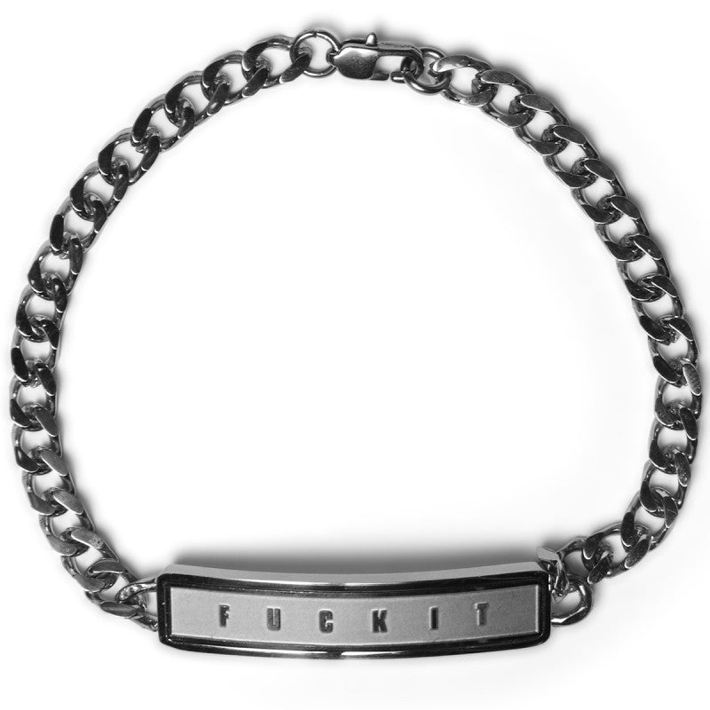 HUF Mini ID Bracelet Silver