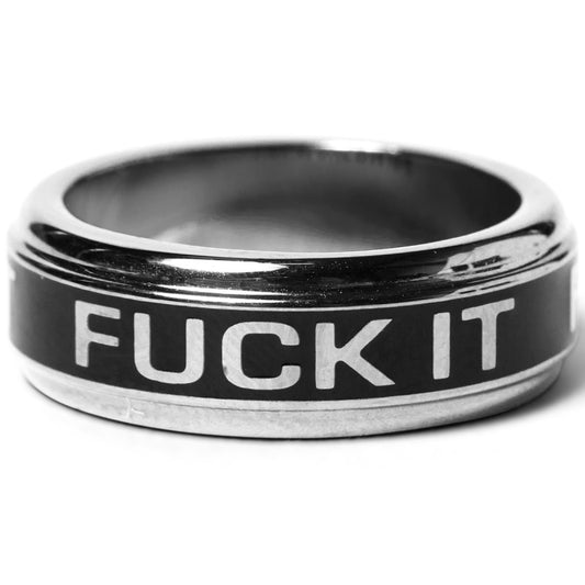 HUF Mono Ring Silver