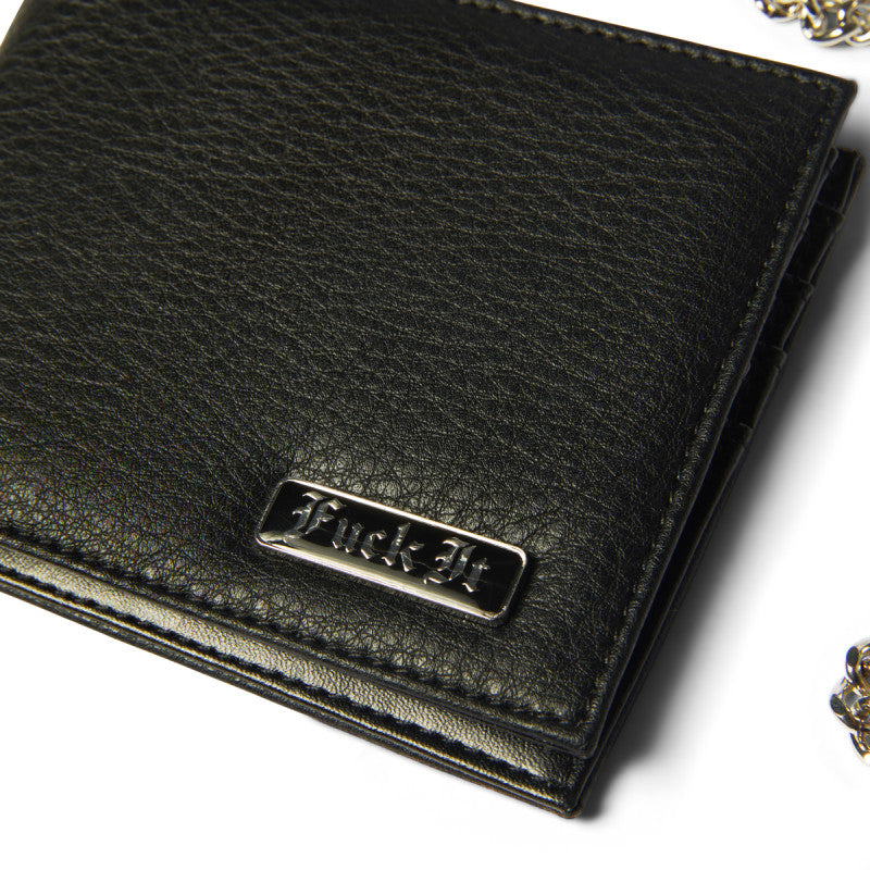 HUF Old E Chain Wallet Black