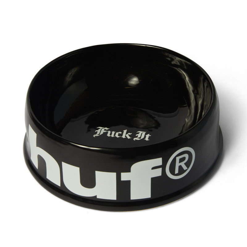 HUF Old E Dog Dish Black