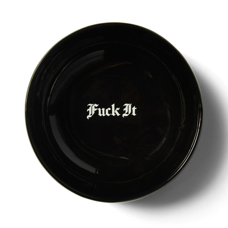 HUF Old E Dog Dish Black