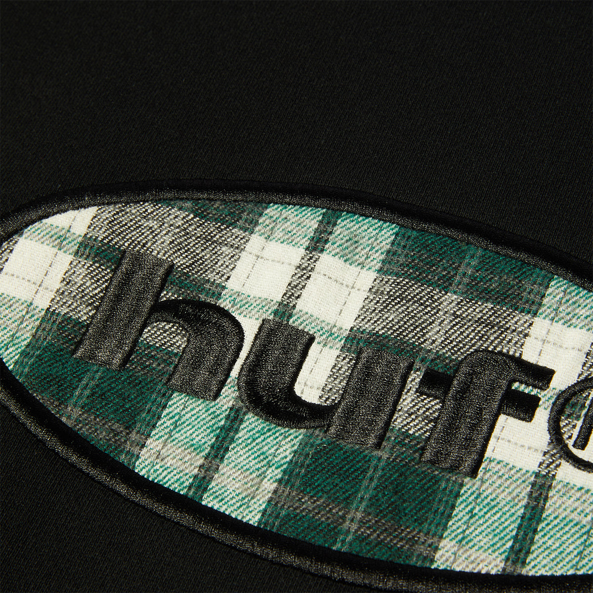 HUF Oval Applique Sweater Black