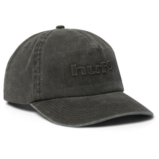 HUF Pacific Wash 5 Panel Cap Black