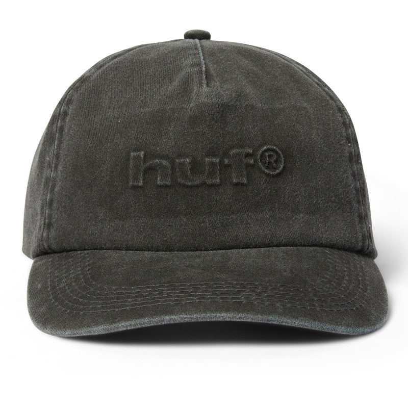 HUF Pacific Wash 5 Panel Cap Black