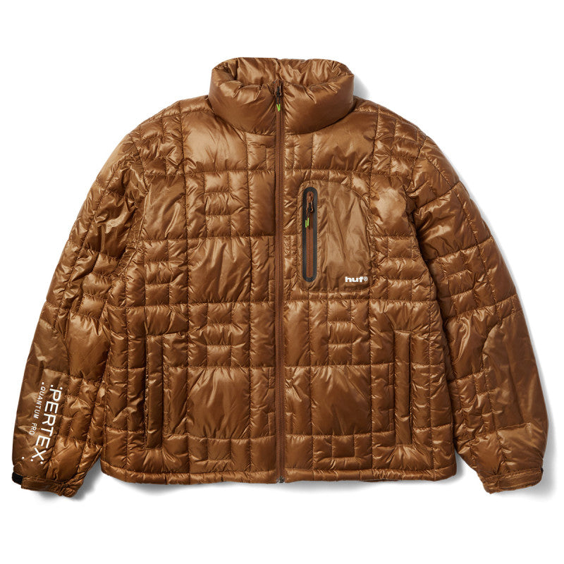 HUF Pertex Puffer Jacket Russet