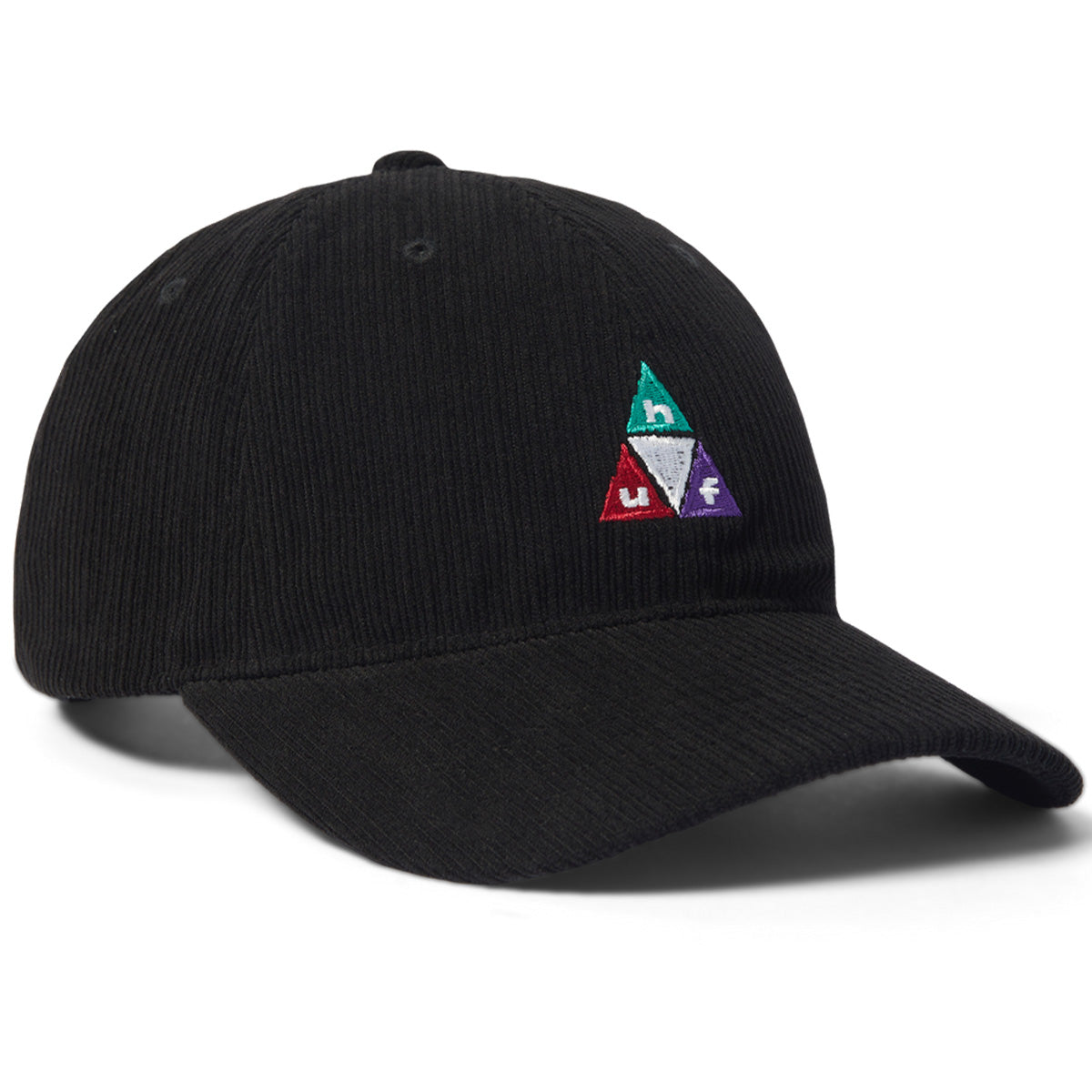 HUF Prism TT Cord 6 Panel Hat Black