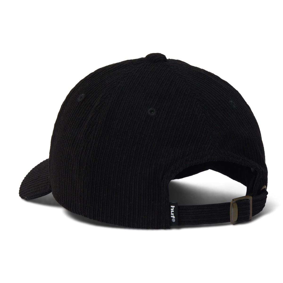 HUF Prism TT Cord 6 Panel Hat Black