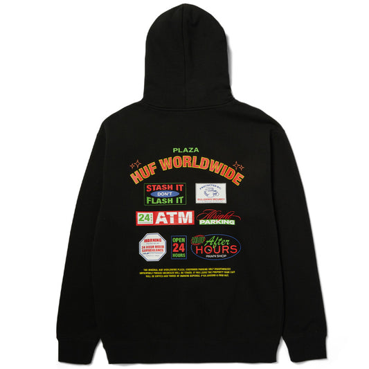 HUF Promo Hooded Sweater Black