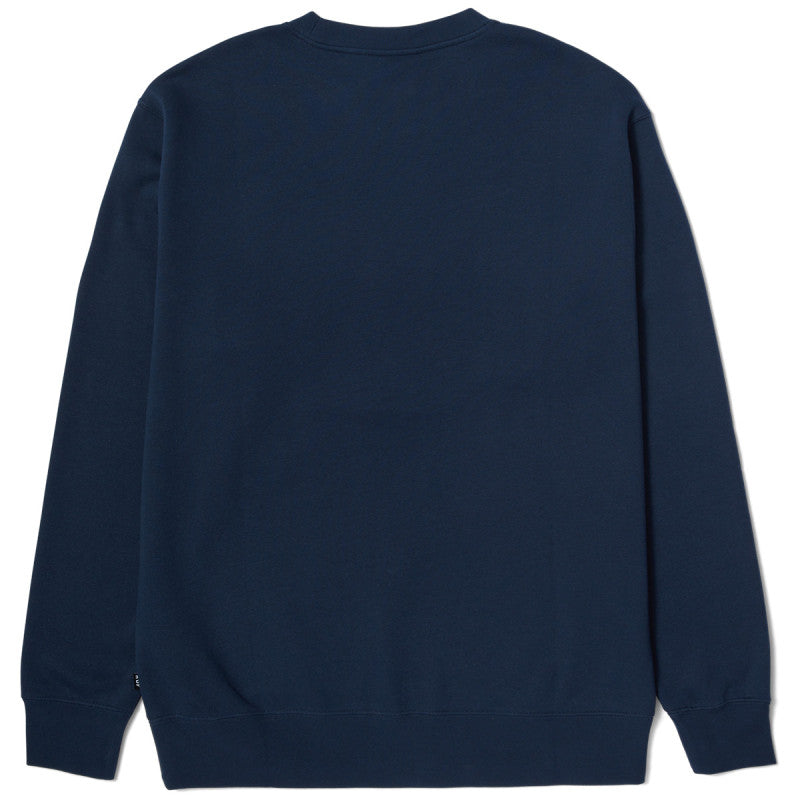 HUF Quality Crewneck Sweater Nightshade