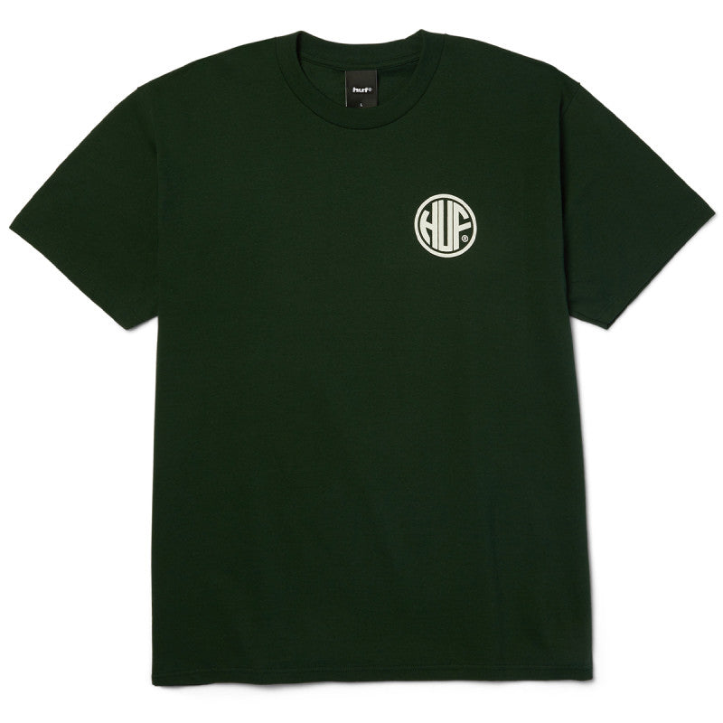 HUF Regional T-Shirt Forest Green/White
