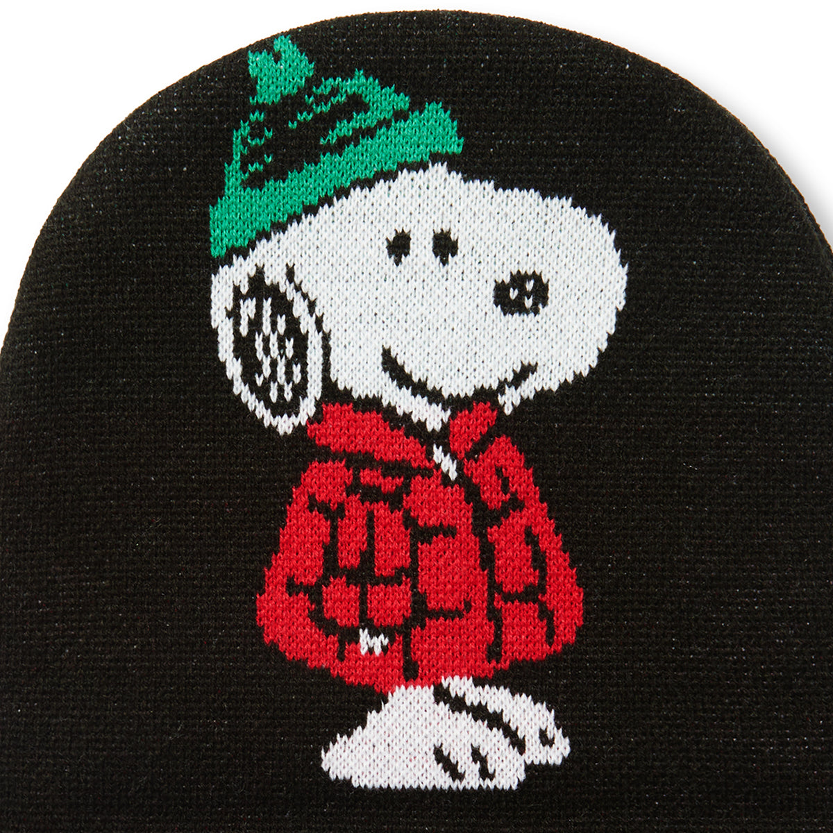 HUF Snoopy Puffer Cuff Beanie Black