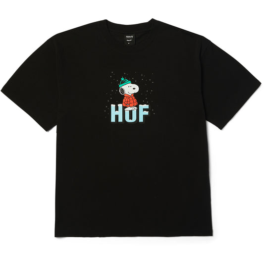 HUF Snoopy Puffer T-Shirt Black