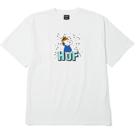 HUF Snoopy Puffer T-Shirt White