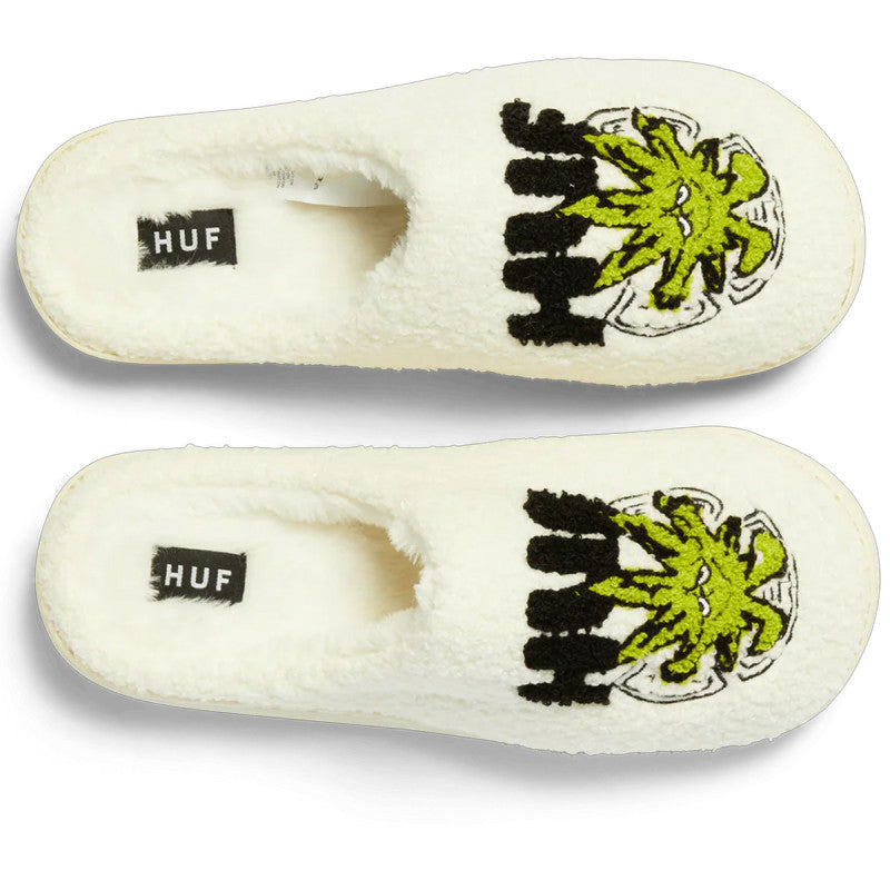 HUF Snow Angel Fuzzy Slipper Natural