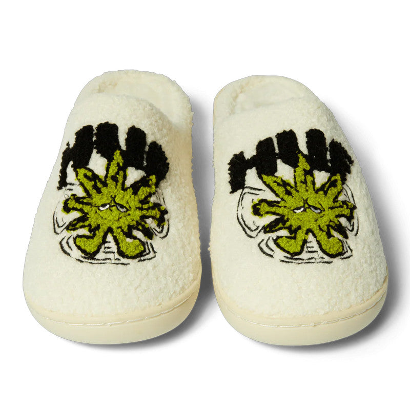 HUF Snow Angel Fuzzy Slipper Natural
