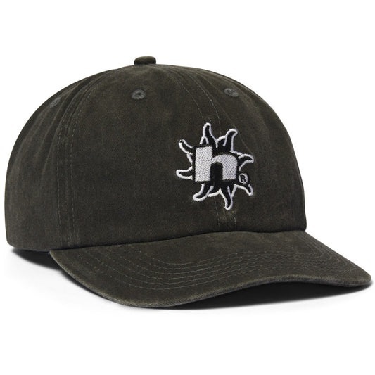 HUF Sol Denim 6 Panel CV Washed Cap Washed Black