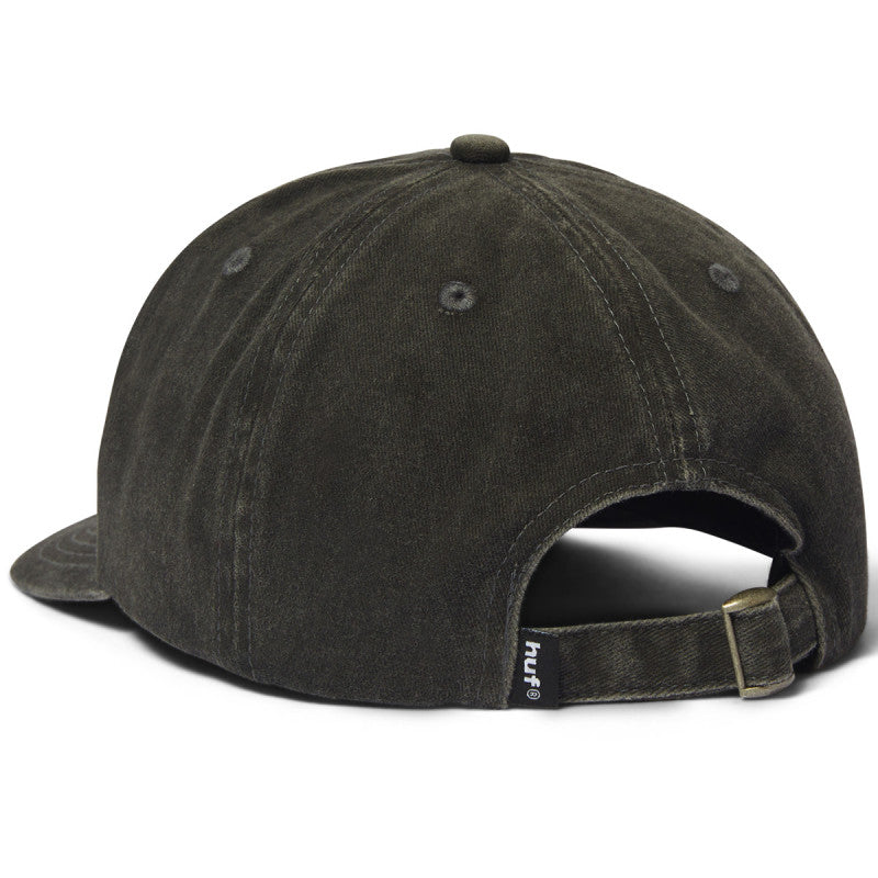 HUF Sol Denim 6 Panel CV Washed Cap Washed Black