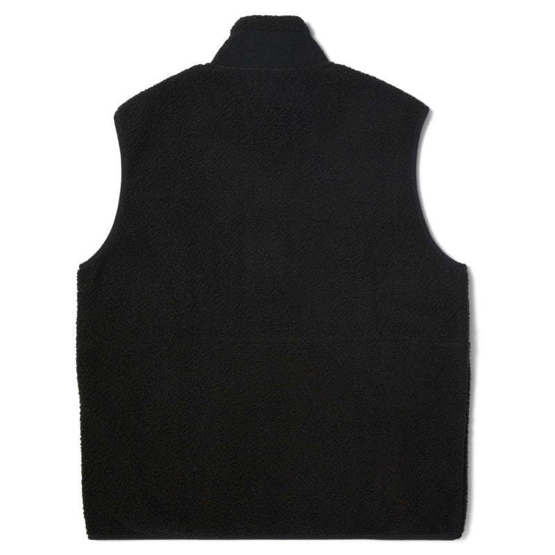 HUF Sonoma High Pile Vest Black