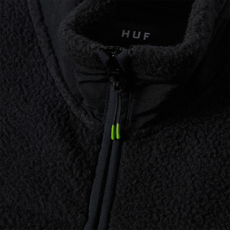 HUF Sonoma High Pile Vest Black