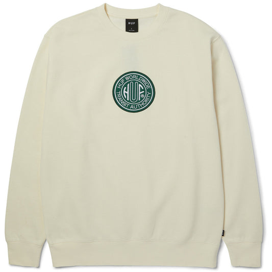 HUF Transit Authority Sweater Bleach