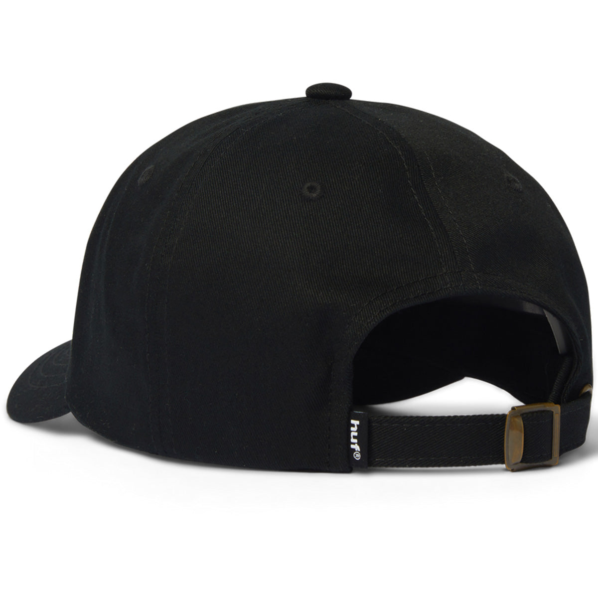 HUF Triple Triangle 6 Panel CV Hat Black/White