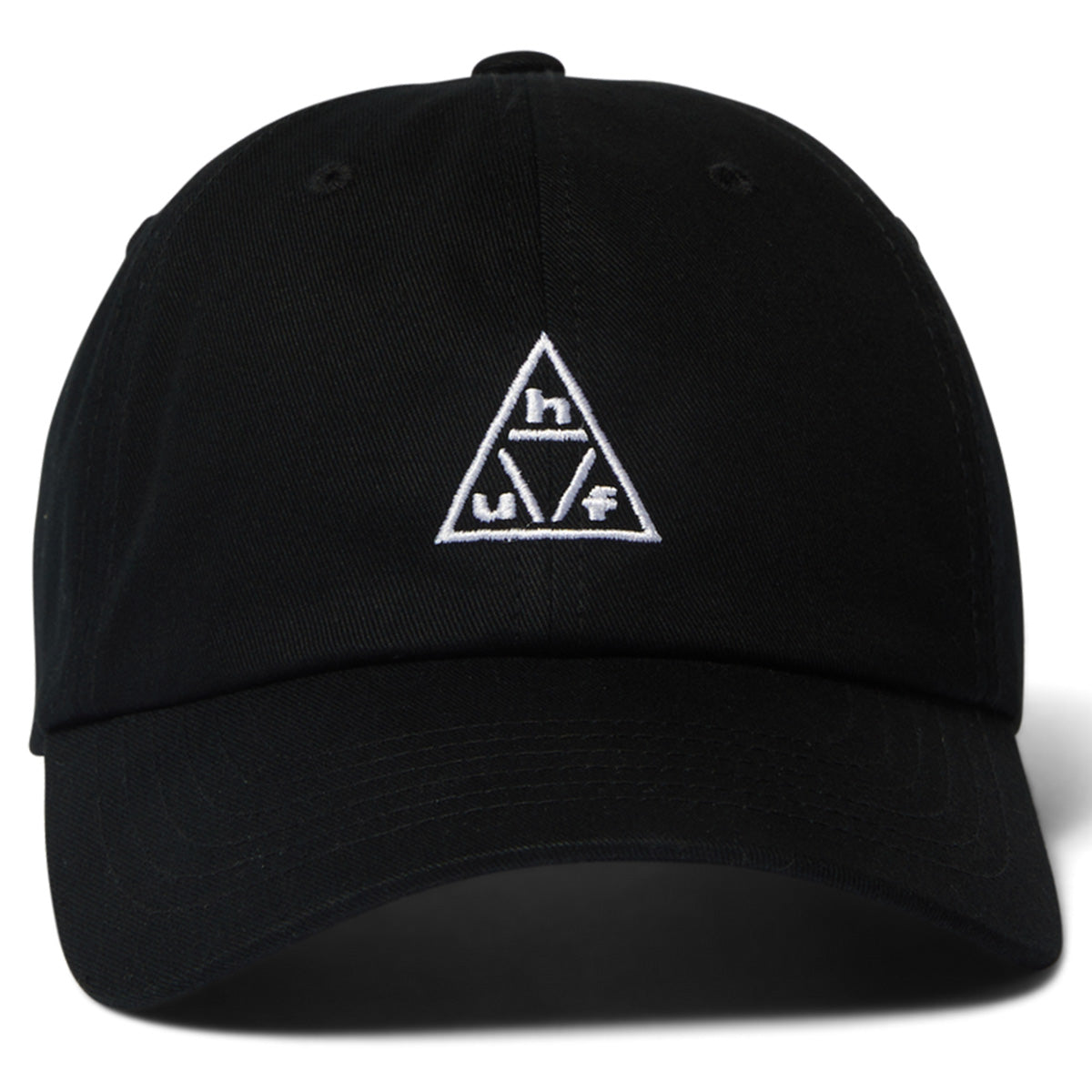 HUF Triple Triangle 6 Panel CV Hat Black/White
