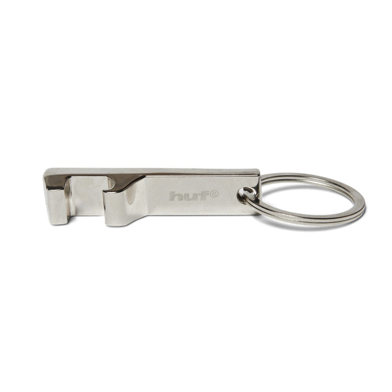 HUF Unstopper Keychain Silver