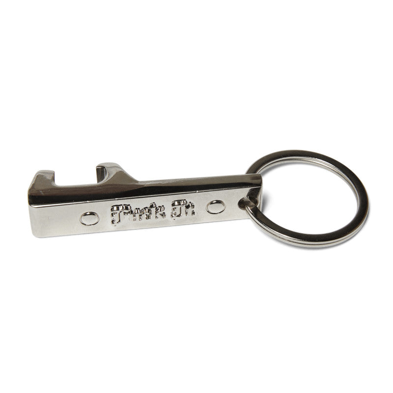 HUF Unstopper Keychain Silver