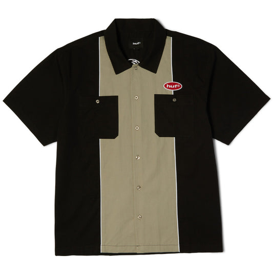 HUF Urethane Work Shirt Black