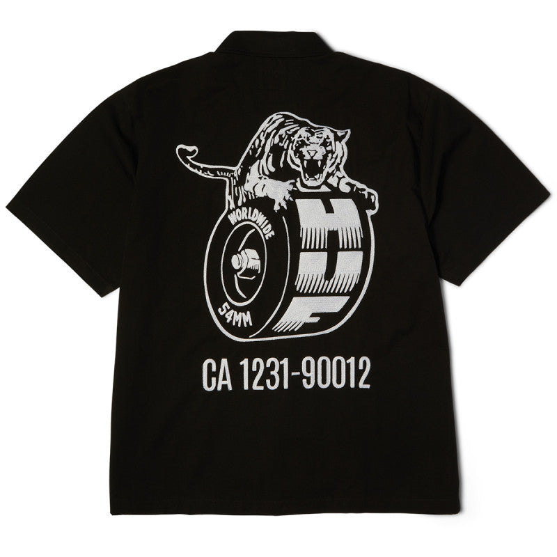 HUF Urethane Work Shirt Black
