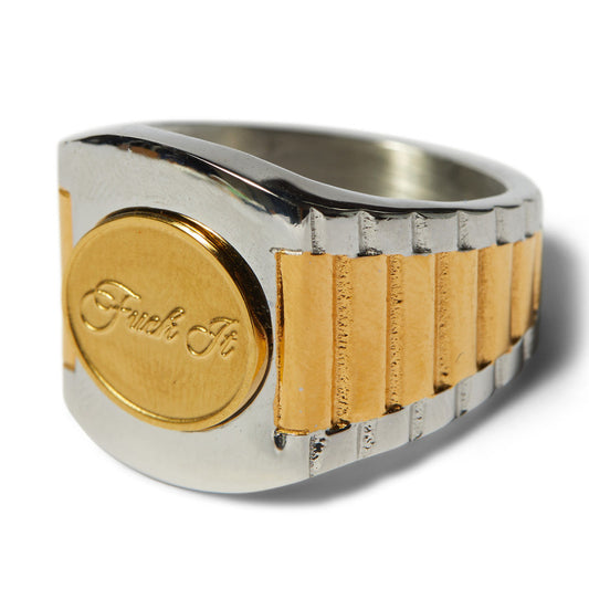 HUF Worldwide Clothiers Ring Gold