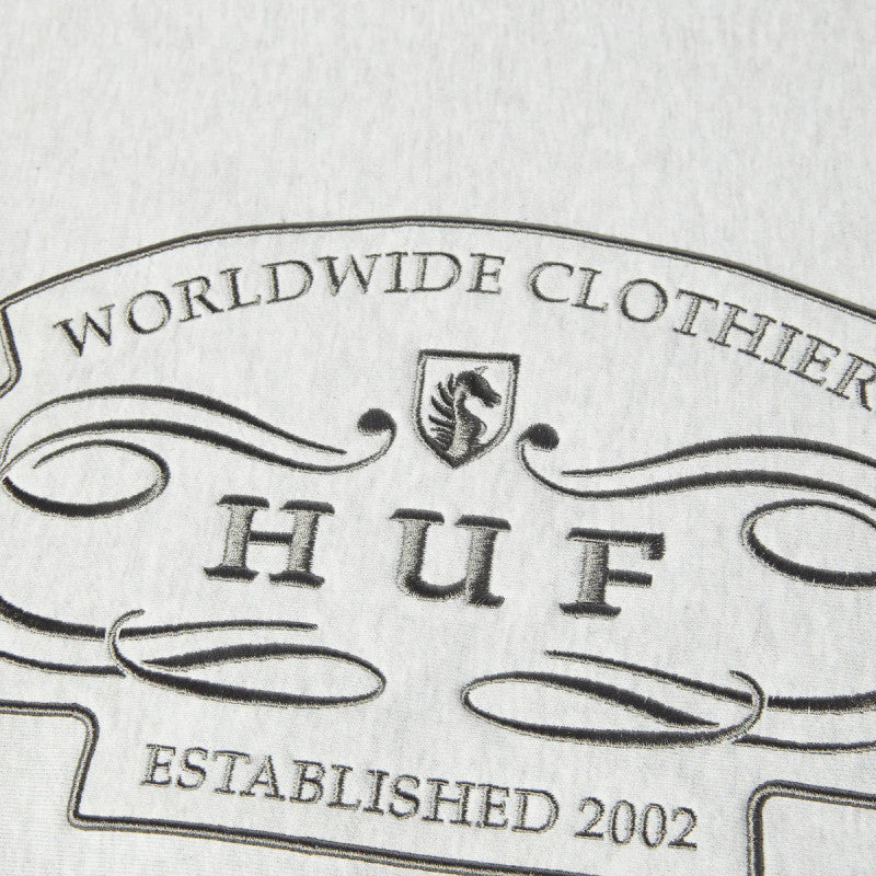 HUF Worldwide Clothiers Sweater Heather Grey