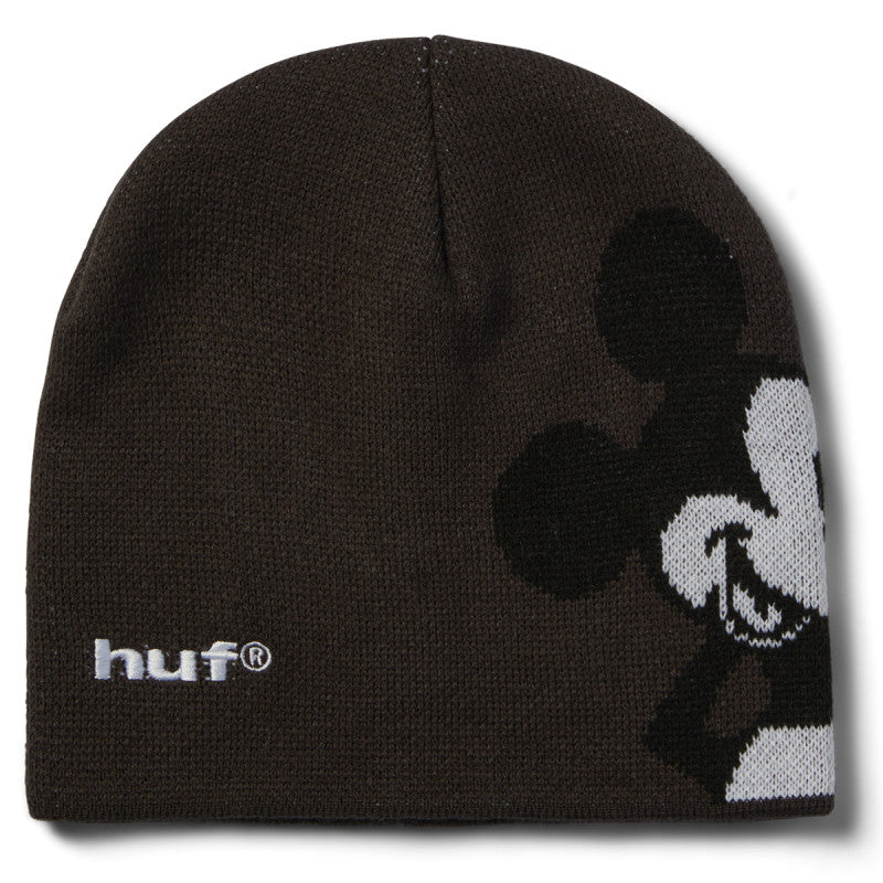 HUF x Mickey Skull Beanie Black