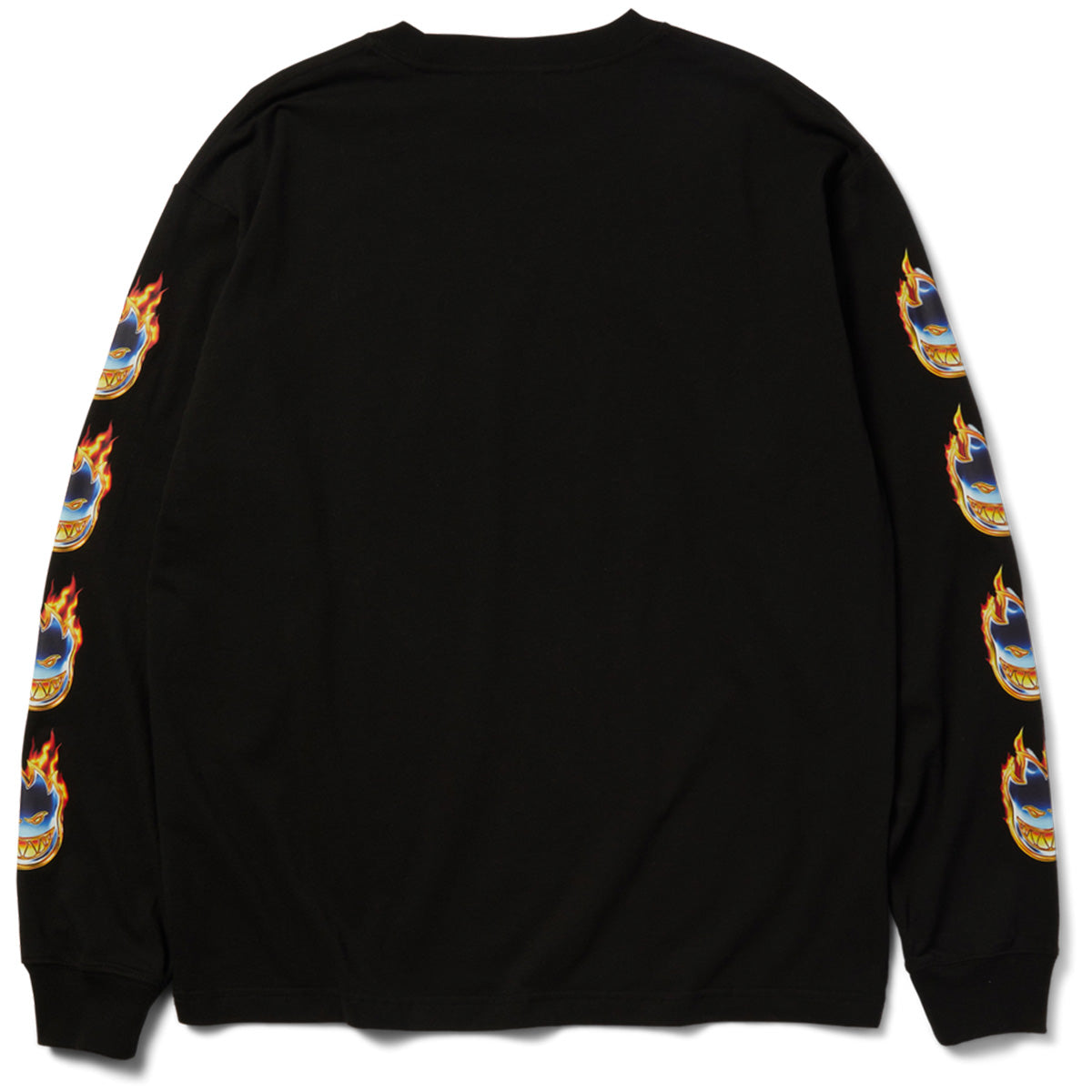 HUF x Spitfire Chrome Head Longsleeve T-Shirt Black