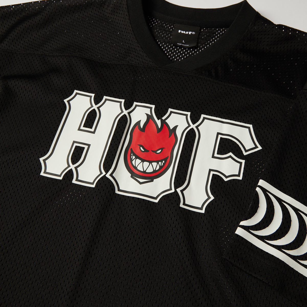 HUF x Spitfire End Zone Jersey Black