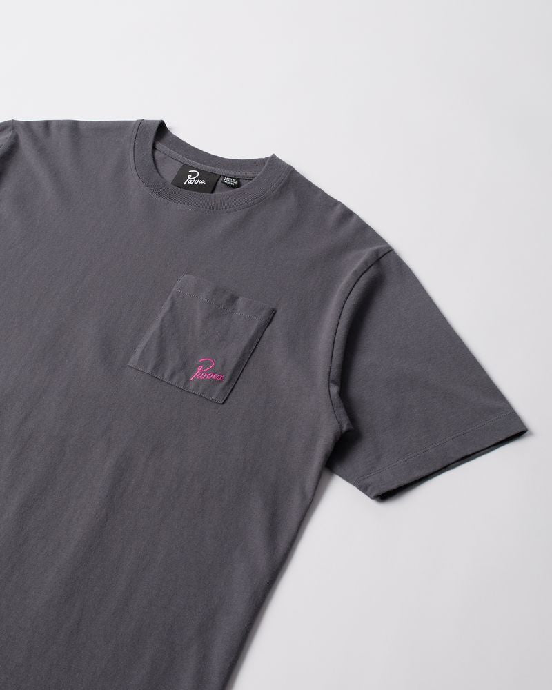 By Parra Signature Pocket T-Shirt Grey