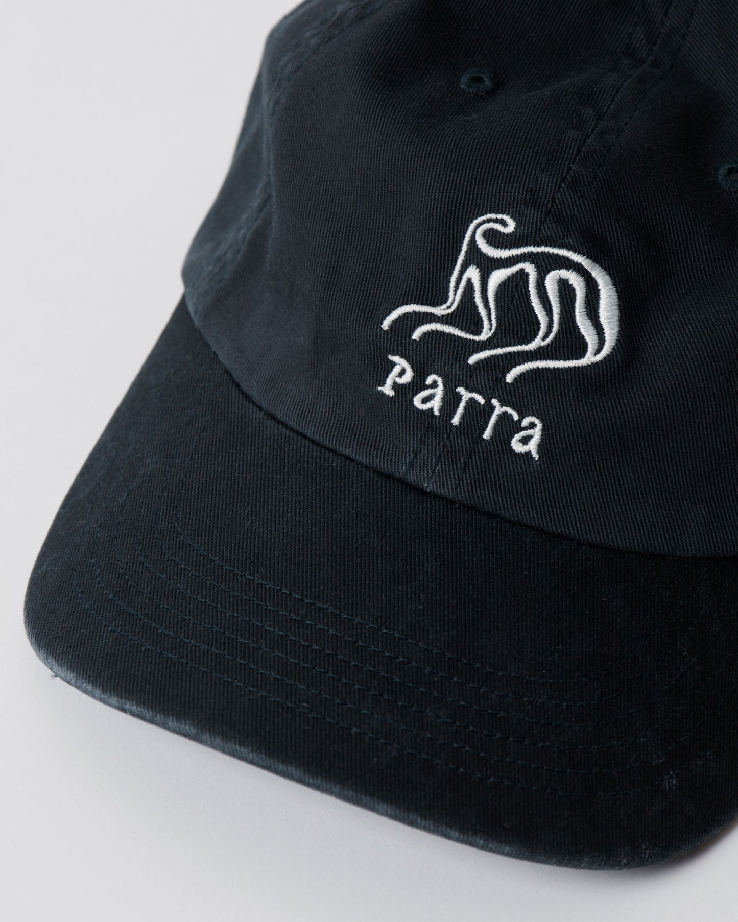 By Parra Alien Head 6 Panel Hat Midnight Blue