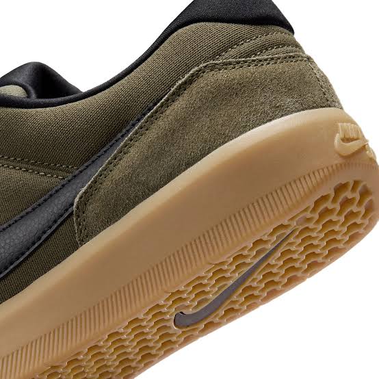 Nike SB Force 58 Med Olive/Black-Med Olive-Gum Lt Brown