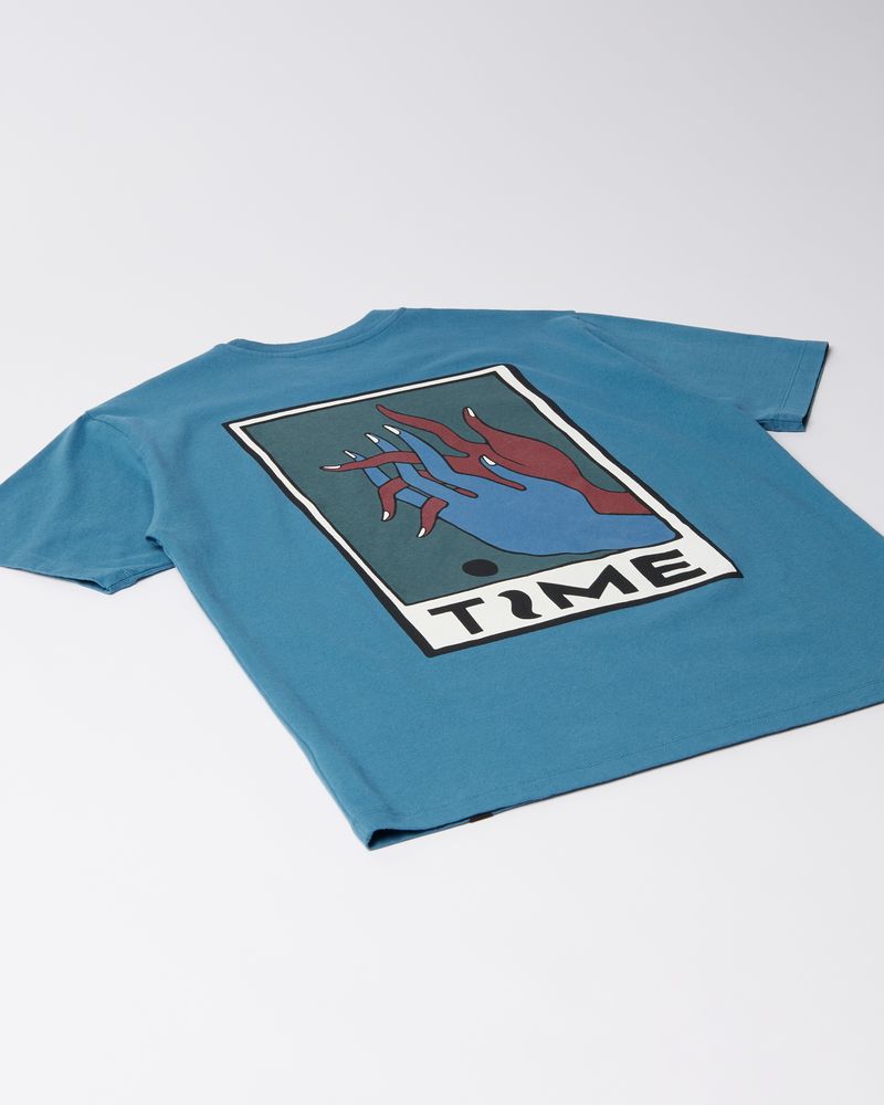 By Parra Hands Of Time T-Shirt Blue
